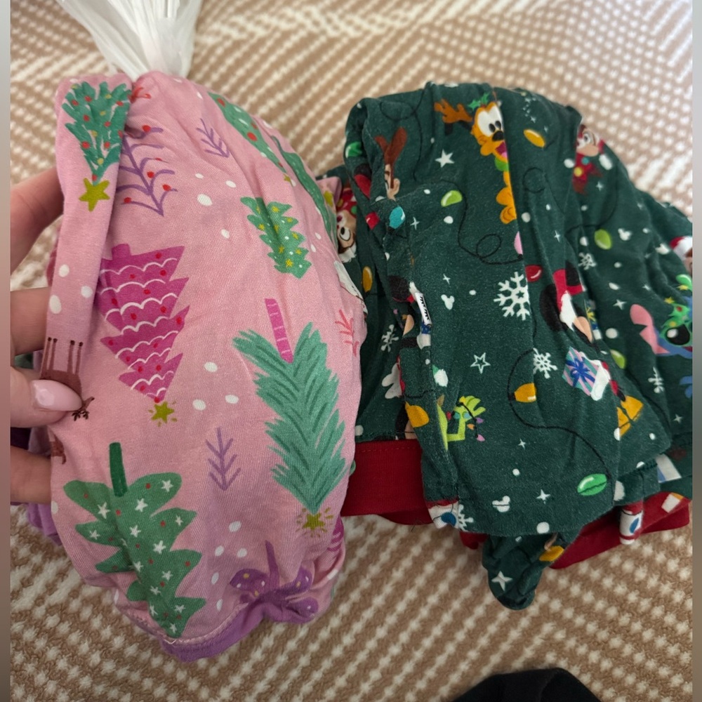 2 pairs of Little Sleepies pajamas